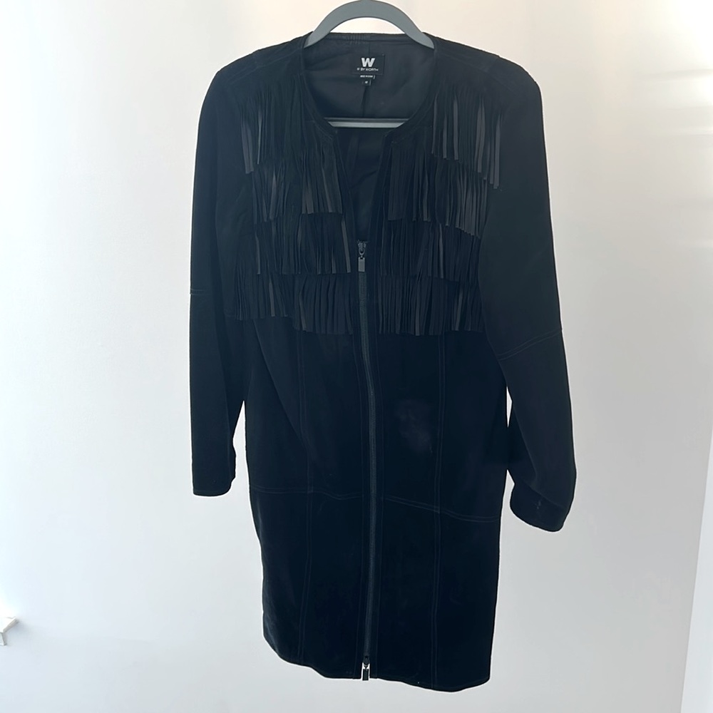 W By Worth Suede Jacket/dress.